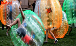 inflatable zorb ball is very creative